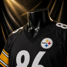 MJ-COLOR-SUPPLEMENT-1080 | Hines Ward #86 Pittsburgh Steelers Football Jersey | Black | 02
