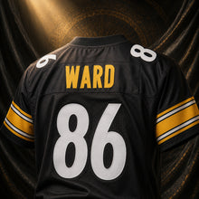 MJ-COLOR-SUPPLEMENT-1080 | Hines Ward #86 Pittsburgh Steelers Football Jersey | Black | 03