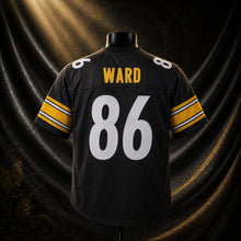MJ-COLOR-SUPPLEMENT-1080 | Hines Ward #86 Pittsburgh Steelers Football Jersey | Black | 05
