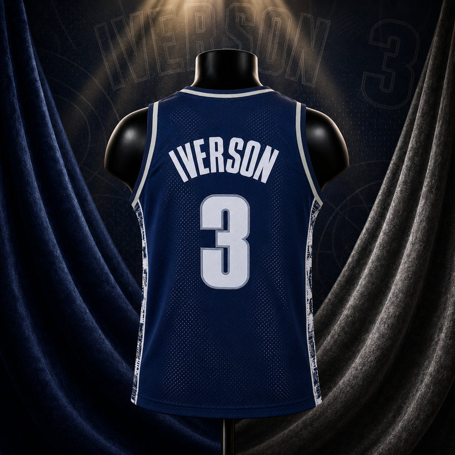 Iverson #3 Georgetown Hoyas Basketball Jersey