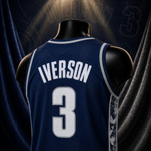 MJ-AI-CANVA-FULL-EXPORT | Iverson #3 Georgetown Hoyas Basketball Jersey | 05