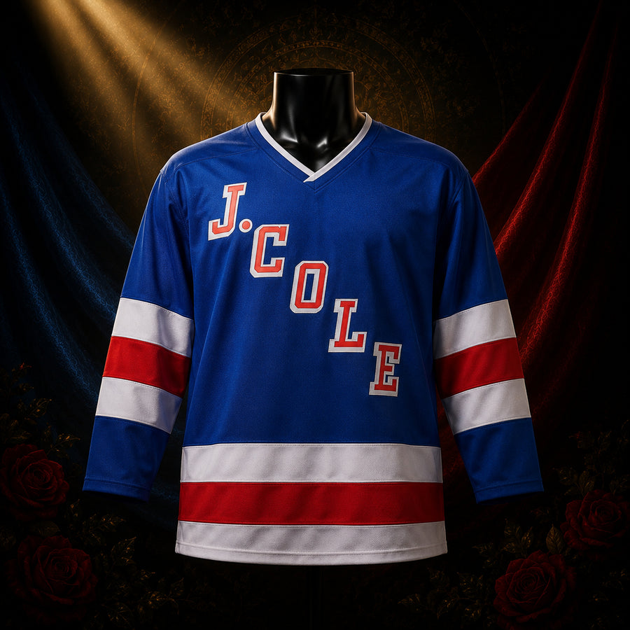 J. Cole Dreamville Forest Hills Drive 2014 Tour Hockey Jersey