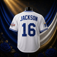 MJ-COLOR-SUPPLEMENT-1080 | Jackson #16 Royals Baseball Jersey | White | 02