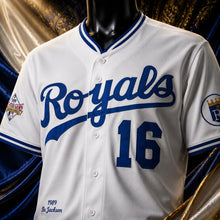 MJ-COLOR-SUPPLEMENT-1080 | Jackson #16 Royals Baseball Jersey | White | 03