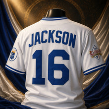 MJ-COLOR-SUPPLEMENT-1080 | Jackson #16 Royals Baseball Jersey | White | 04