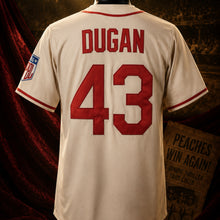 MJ-AI-CANVA-FULL-EXPORT | Jimmy Dugan Rockford Peaches #43 Baseball Jersey | 03
