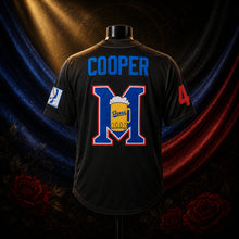 MJ-COLOR-SUPPLEMENT-1080 | Joe Cooper Milwaukee Beers Remer Baseball Jersey | Black | 02
