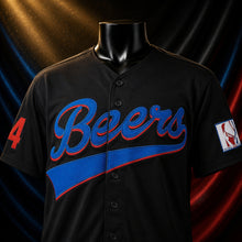 MJ-COLOR-SUPPLEMENT-1080 | Joe Cooper Milwaukee Beers Remer Baseball Jersey | Black | 03
