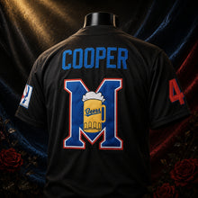 MJ-COLOR-SUPPLEMENT-1080 | Joe Cooper Milwaukee Beers Remer Baseball Jersey | Black | 04