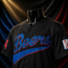 MJ-COLOR-SUPPLEMENT-1080 | Joe Cooper Milwaukee Beers Remer Baseball Jersey | Black | 05
