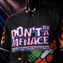 MJ-COLOR-SUPPLEMENT-1080 | Loc Dog #00 ‘Don’t Be a Menace’ Baseball Jersey | Black | 03
