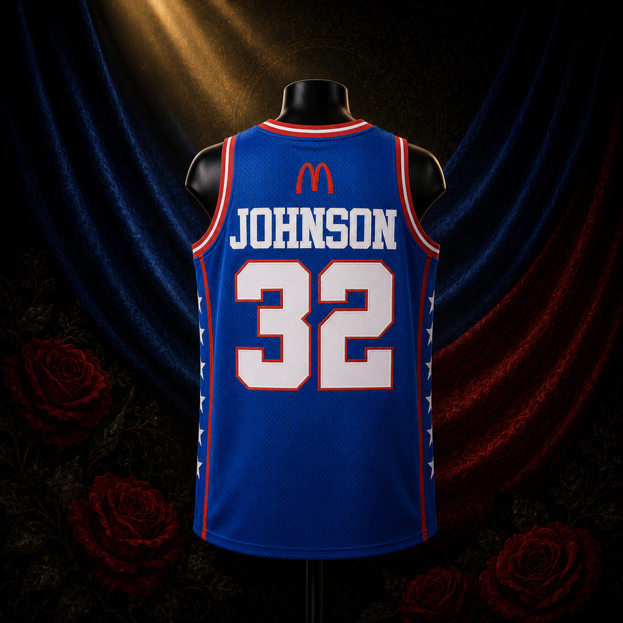 MAGIC JOHNSON MCDONALDS ALL AMERICAN HIGH SCHOOL Basketball Jersey