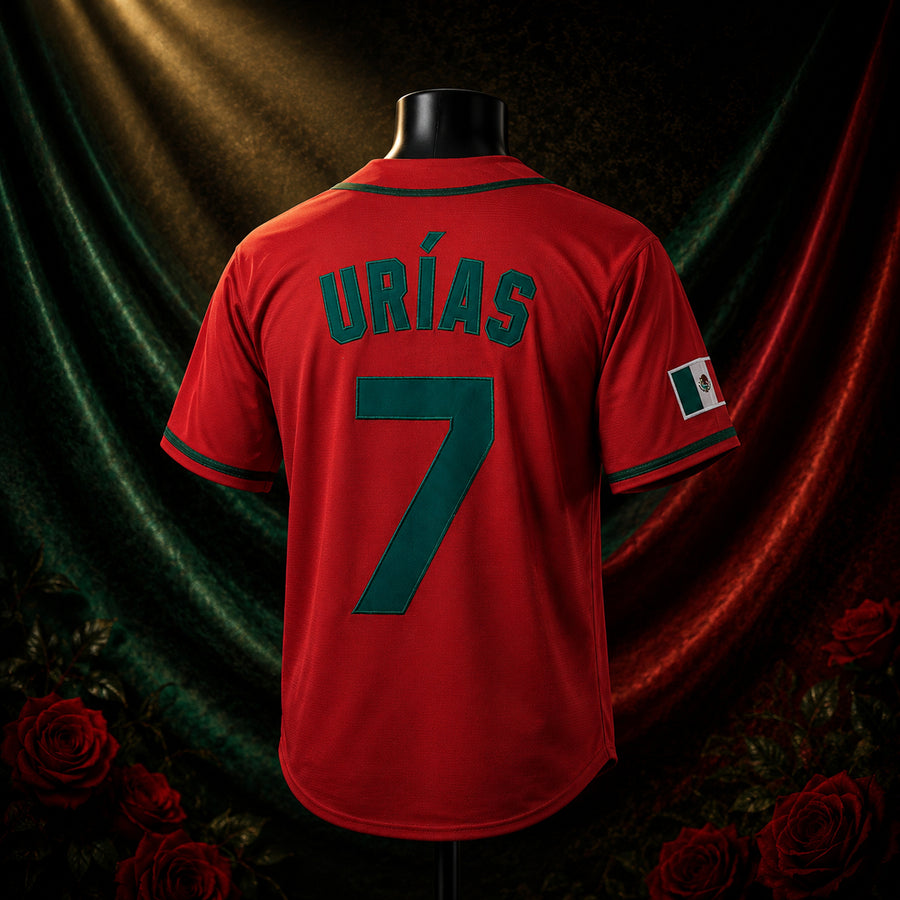 Mexico Urías Baseball Jersey