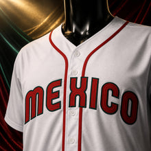 MJ-COLOR-SUPPLEMENT-1080 | Mexico Urías Baseball Jersey | White | 03