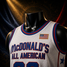 MJ-AI-CANVA-FULL-EXPORT | Michael Jordan #23 McDonald's All-American Basketball Jersey | 01