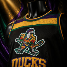 MJ-COLOR-SUPPLEMENT-1080 | Mighty Ducks Banks #99 Basketball Jersey | Black | 03