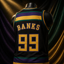 MJ-COLOR-SUPPLEMENT-1080 | Mighty Ducks Banks #99 Basketball Jersey | Black | 04