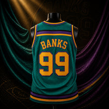 MJ-AI-CANVA-FULL-EXPORT | Mighty Ducks Banks #99 Basketball Jersey | 02