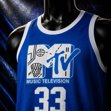 MJ-COLOR-SUPPLEMENT-1080 | MTV Rock N' Jock #33 Smith Basketball Jersey | Blue | 03