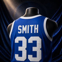 MJ-COLOR-SUPPLEMENT-1080 | MTV Rock N' Jock #33 Smith Basketball Jersey | Blue | 04