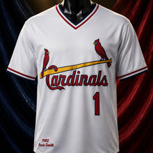 MJ-AI-CANVA-FULL-EXPORT | N.W.T Ozzie Smith St. Louis Cardinals Football Jersey | 01