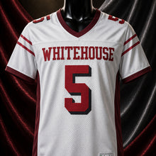 MJ-AI-CANVA-FULL-EXPORT | Patrick Mahomes #5 Whitehouse High School Football Jersey | 01