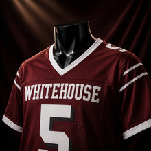 MJ-COLOR-SUPPLEMENT-1080 | Patrick Mahomes #5 Whitehouse High School Football Jersey | Red | 02