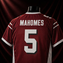 MJ-COLOR-SUPPLEMENT-1080 | Patrick Mahomes #5 Whitehouse High School Football Jersey | Red | 03