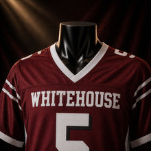 MJ-COLOR-SUPPLEMENT-1080 | Patrick Mahomes #5 Whitehouse High School Football Jersey | Red | 04