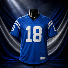 MJ-AI-CANVA-FULL-EXPORT | Peyton Manning #18 Indianapolis Colts Football Jersey | 01
