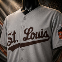 MJ-COLOR-SUPPLEMENT-1080 | Retro #29 Satchel Paige Vintage CREAM GREY Team Baseball Jersey | Grey | 03
