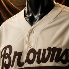 MJ-AI-CANVA-FULL-EXPORT | Retro #29 Satchel Paige Vintage CREAM GREY Team Baseball Jersey | 01