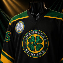 MJ-COLOR-SUPPLEMENT-1080 | Ross The Boss Rhea #3 St John's Shamrocks Hockey Jersey | Black | 03