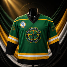 MJ-COLOR-SUPPLEMENT-1080 | Ross The Boss Rhea #3 St John's Shamrocks Hockey Jersey | Green | 01