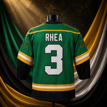 MJ-COLOR-SUPPLEMENT-1080 | Ross The Boss Rhea #3 St John's Shamrocks Hockey Jersey | Green | 02
