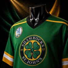 MJ-COLOR-SUPPLEMENT-1080 | Ross The Boss Rhea #3 St John's Shamrocks Hockey Jersey | Green | 05