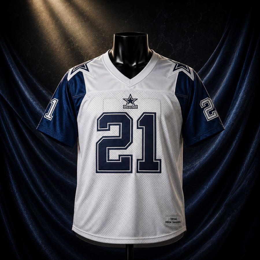 Sanders #21 Dallas Cowboys Football Jersey