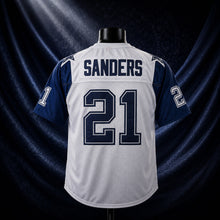 MJ-COLOR-SUPPLEMENT-1080 | Sanders #21 Dallas Cowboys Football Jersey | White | 02