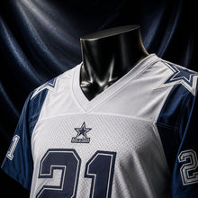 MJ-COLOR-SUPPLEMENT-1080 | Sanders #21 Dallas Cowboys Football Jersey | White | 05