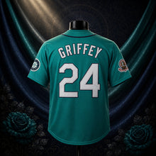 MJ-COLOR-SUPPLEMENT-1080 | Seattle Mariners Griffey Baseball Jersey | Green | 02