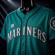 MJ-COLOR-SUPPLEMENT-1080 | Seattle Mariners Griffey Baseball Jersey | Green | 03