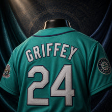 MJ-COLOR-SUPPLEMENT-1080 | Seattle Mariners Griffey Baseball Jersey | Green | 04