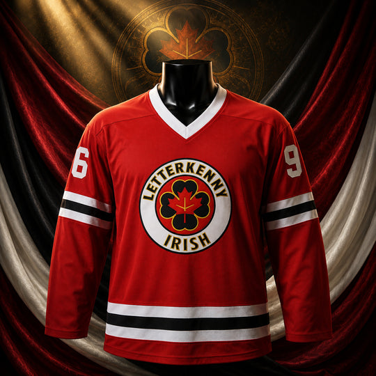 MJ-COLOR-SUPPLEMENT-1080 | Shoresy Summer Christmas #69 Letterkenny Irish Hockey | Red | 01