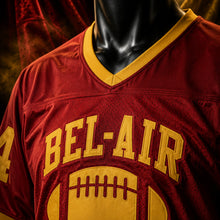 MJ-AI-CANVA-FULL-EXPORT | Smith #14 Bel-Air Academy Football Jersey | 02