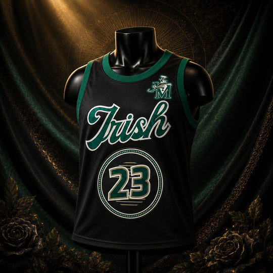 MJ-AI-CANVA-FULL-EXPORT | St. Vincent-St. Mary #23 Basketball Jersey | 02