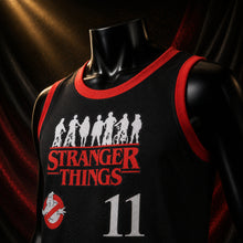 MJ-COLOR-SUPPLEMENT-1080 | Stranger Things Eleven #11 Basketball Jersey | Black | 05