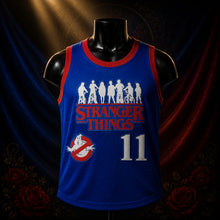 MJ-AI-CANVA-FULL-EXPORT | Stranger Things Eleven #11 Basketball Jersey | 01