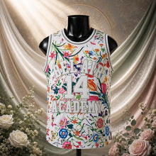MJ-COLOR-SUPPLEMENT-1080 | The Fresh Prince of Bel Air Academy #14 Flowers Basketball Jersey | No Color | 01
