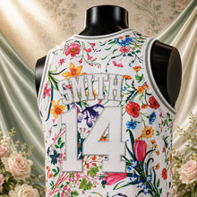 MJ-COLOR-SUPPLEMENT-1080 | The Fresh Prince of Bel Air Academy #14 Flowers Basketball Jersey | No Color | 04