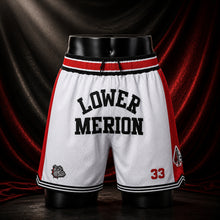 MJ-KIDS-SHORT-2000 | The Lower Merion Basketball Shorts | White | 01